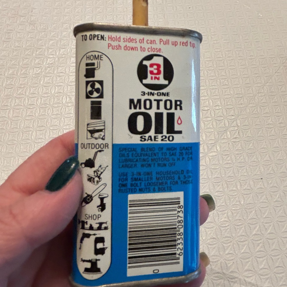 Vintage 3-IN-1 Motor Oil Can